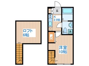 芦花公園の家の物件間取画像